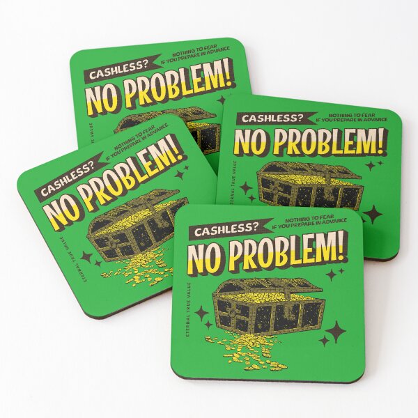 Item preview, Cashless? No Problem! designed and sold by HaileyLow.