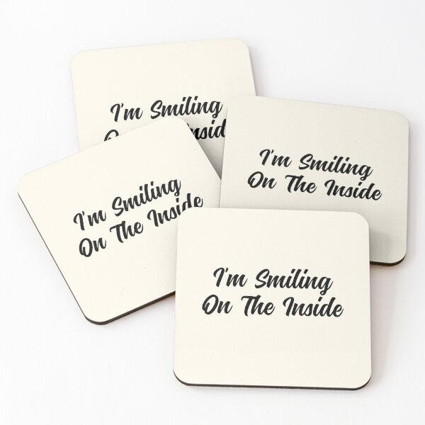 Item preview,  I'm Smiling On The Inside designed and sold by FunnyFactDesign.