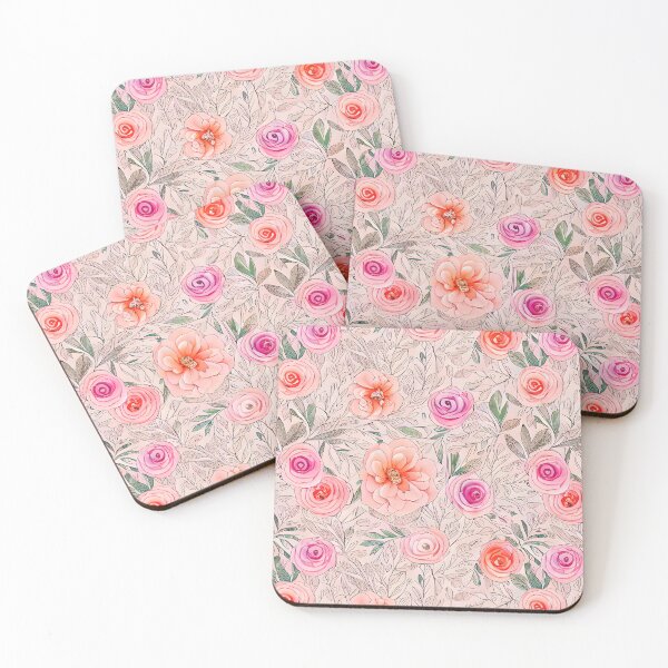 Item preview,  Gorgeous Girly White Beige Peach designed and sold by Blue-Fall.