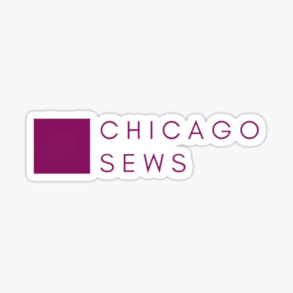 Chicago Sews-Wine Sticker