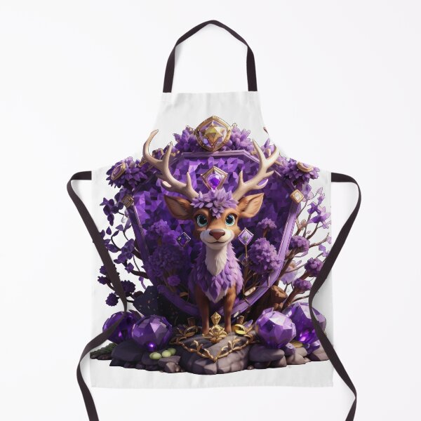 Item preview, Purple Amethyst Deer designed and sold by tankuss.