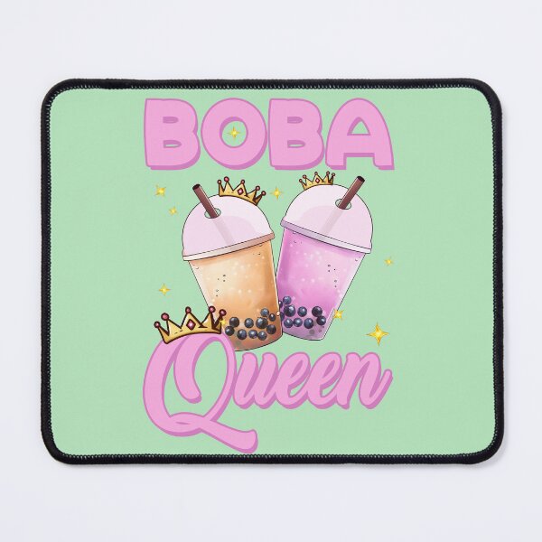 Item preview, Boba Tea Queen: Sipping Royalty with Flavorful Majesty designed and sold by QuadMacDesigns.