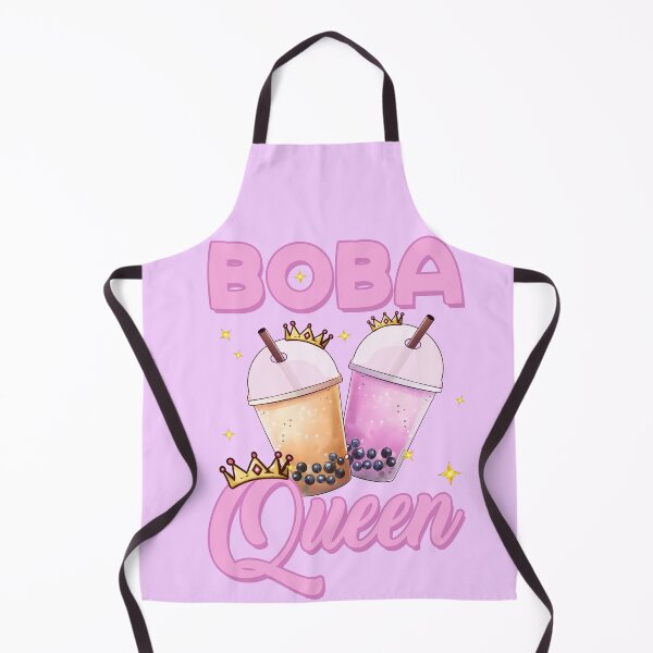 Item preview, Boba Tea Queen: Sipping Royalty with Flavorful Majesty designed and sold by QuadMacDesigns.