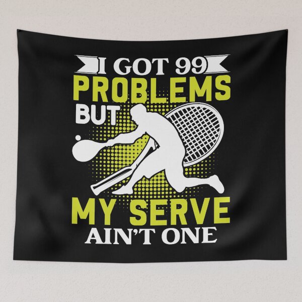 Item preview, first serve tennis designed and sold by LorenaTowne.