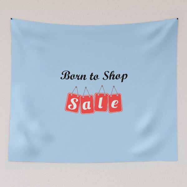 Item preview, Born to Shop Sale Color designed and sold by TinyStarAmerica.
