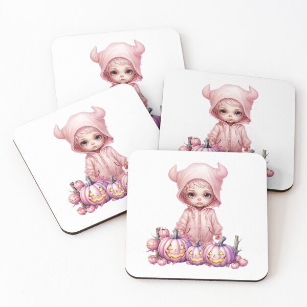 Item preview, Halloween little pink devil designed and sold by Astralia.