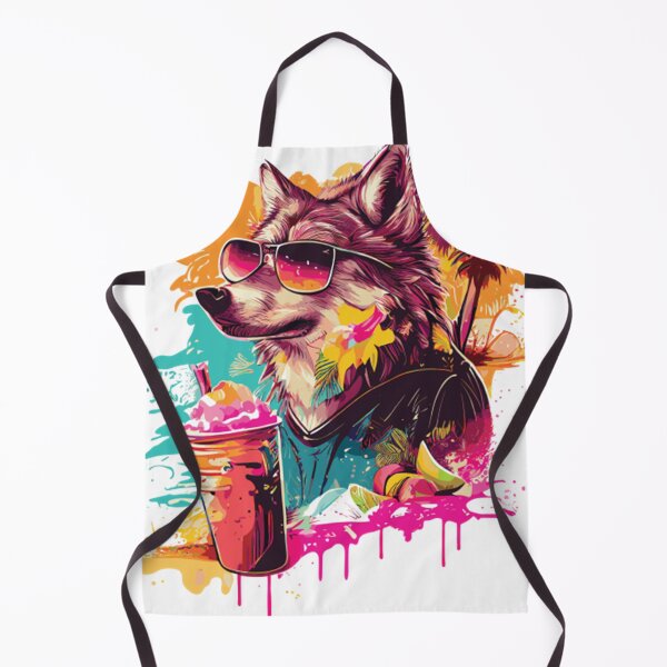 Item preview, Wolf On The Beach  designed and sold by GuadalupeJLocke.