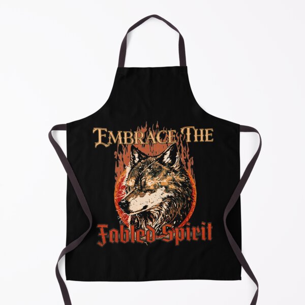 Item preview, Embrace The Fabled Spirit Wolf Red designed and sold by MythikCreationz.