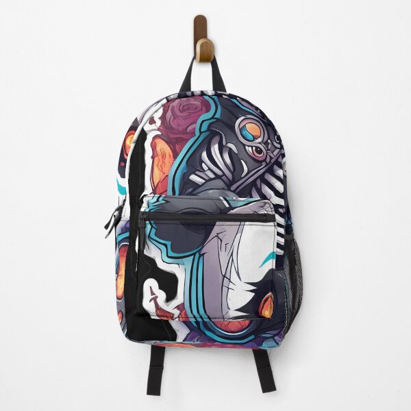 Item preview, Playful Panda Creepypasta Surrounded by Dark Florals designed and sold by Mechanical-Artt.