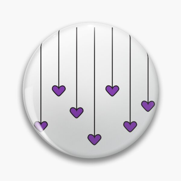 Item preview, Strings of Purple Hearts designed and sold by WoahDesigns.