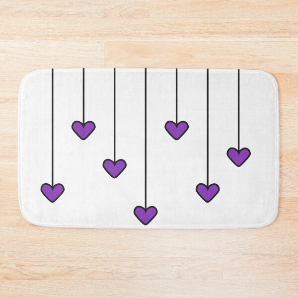 Item preview, Strings of Purple Hearts designed and sold by WoahDesigns.