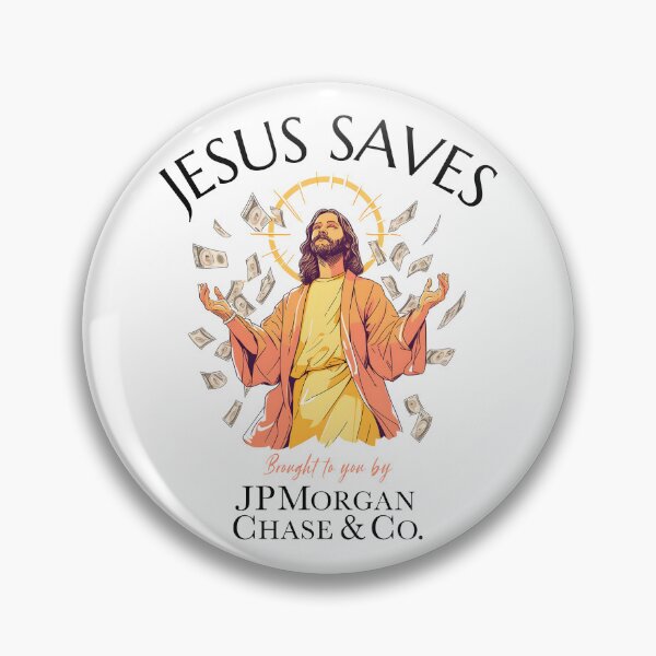 Item preview, Jesus Saves Parody  designed and sold by Studio Bankai.