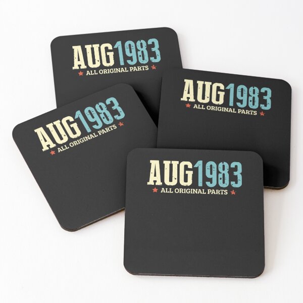 Item preview, Funny August 1983 Original Parts Vintage 37th Birthday  designed and sold by DoloresegmanD.