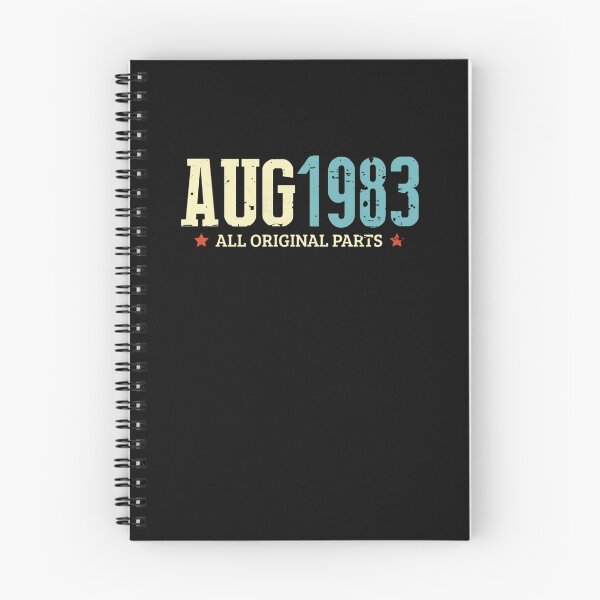 Item preview, Funny August 1983 Original Parts Vintage 37th Birthday  designed and sold by DoloresegmanD.