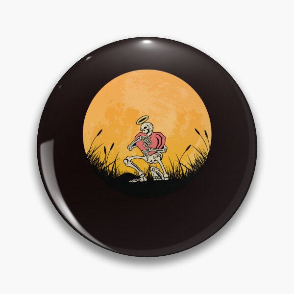 Item preview, Rock On Skeleton Swinging From A Moon designed and sold by OLIVIPAYSINGER.