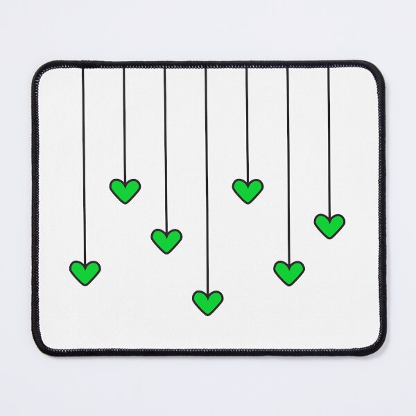 Item preview, Strings of Green Hearts designed and sold by WoahDesigns.
