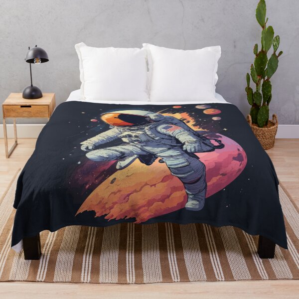 Item preview, Galactic Exploration: Intricate Astronaut Design Amidst Cosmic Wonder designed and sold by TrendyArtInk.