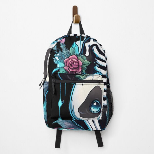 Item preview, Dreamy Panda Skeleton amid Whimsical Florals designed and sold by Mechanical-Artt.