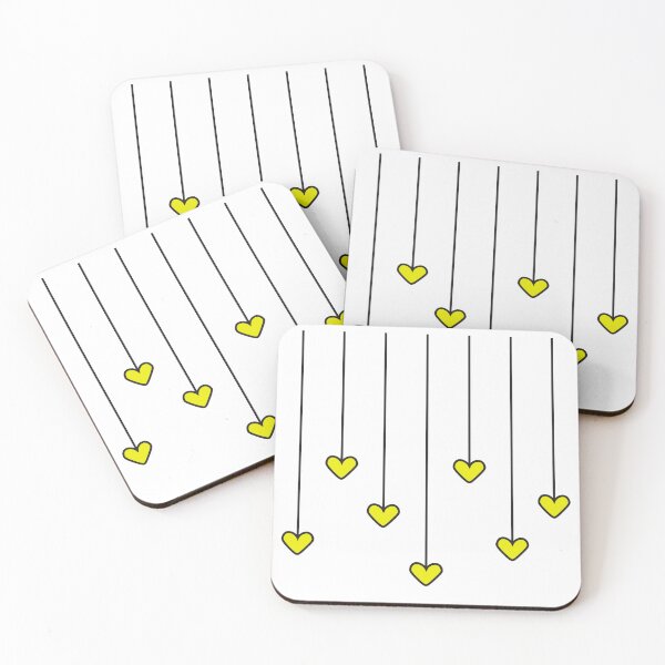 Item preview, Strings of Yellow Hearts designed and sold by WoahDesigns.