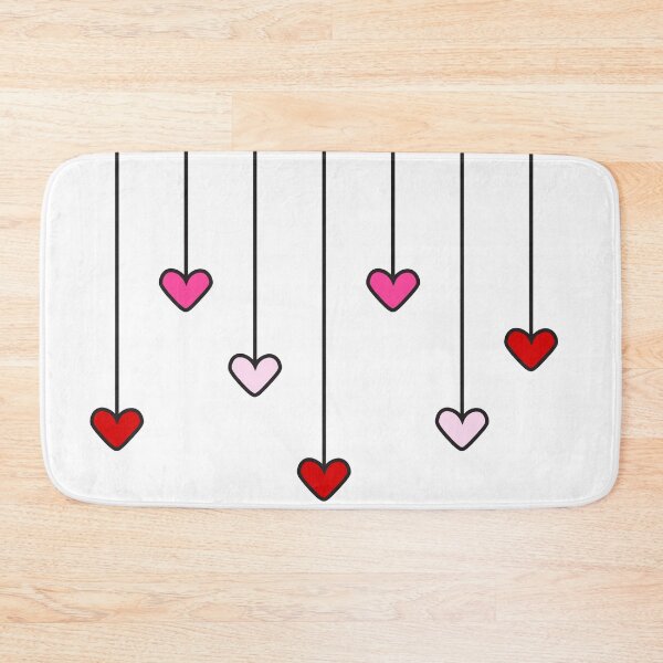 Item preview, Strings of Various Pink Hearts designed and sold by WoahDesigns.
