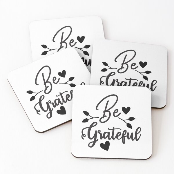 Item preview, Be grateful - life quotes designed and sold by Studio-Pixel.