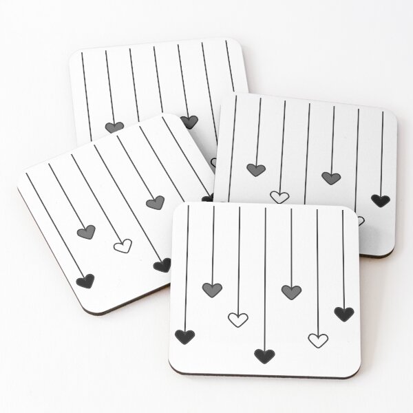 Item preview, Strings of Shade Hearts designed and sold by WoahDesigns.