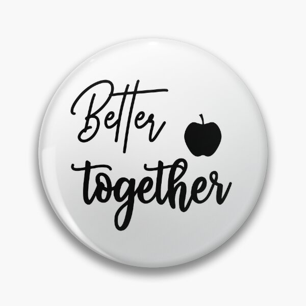 Item preview, Better together - life quotes designed and sold by Studio-Pixel.
