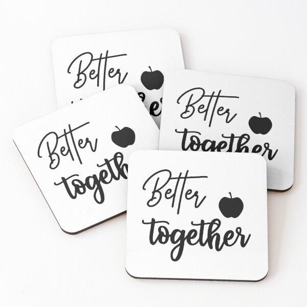 Item preview, Better together - life quotes designed and sold by Studio-Pixel.