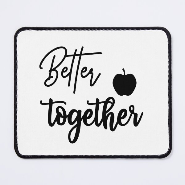 Item preview, Better together - life quotes designed and sold by Studio-Pixel.