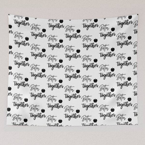Item preview, Better together - life quotes designed and sold by Studio-Pixel.