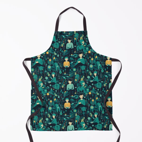 Item preview, Empathy Social Anxiety Introversion seamless designed and sold by Piyakan.