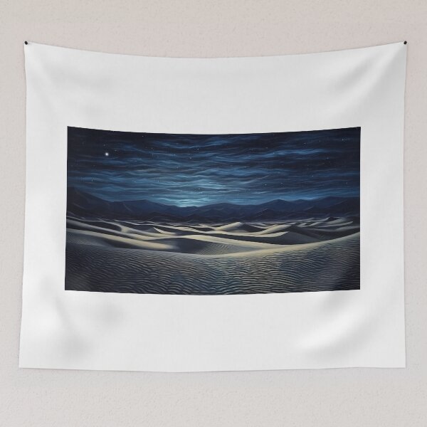 Item preview, Dunes at night designed and sold by tensorbrush.
