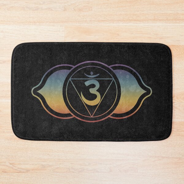 Item preview, Brow Chakra Lotus - Coal + Rainbow Sunset designed and sold by Irene Estelle.