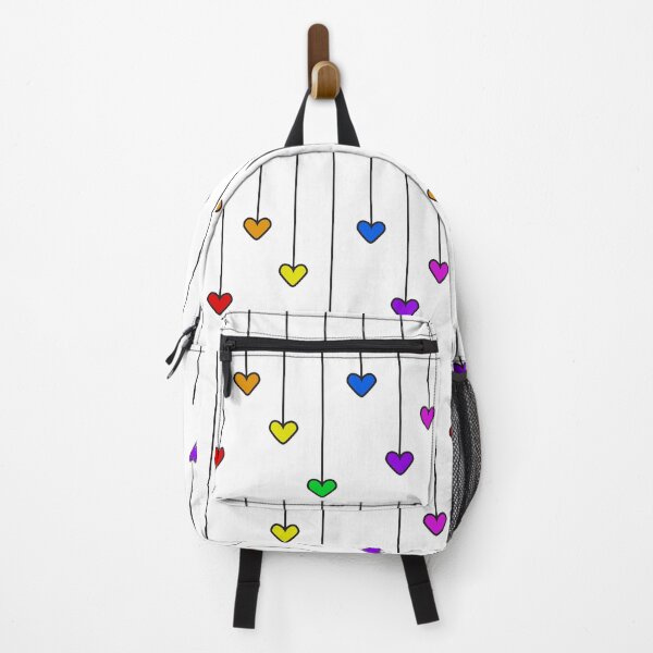 Item preview, Strings of Rainbow Hearts designed and sold by WoahDesigns.