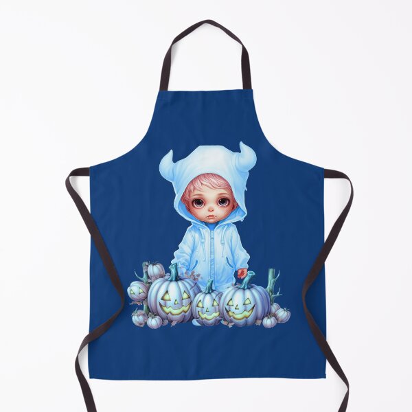 Item preview, Halloween little blue devil designed and sold by Astralia.