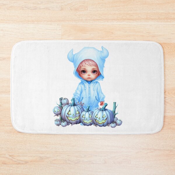 Item preview, Halloween little blue devil designed and sold by Astralia.