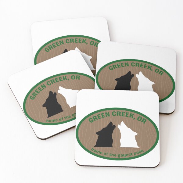 Item preview, green creek sign designed and sold by scrambledemma12.