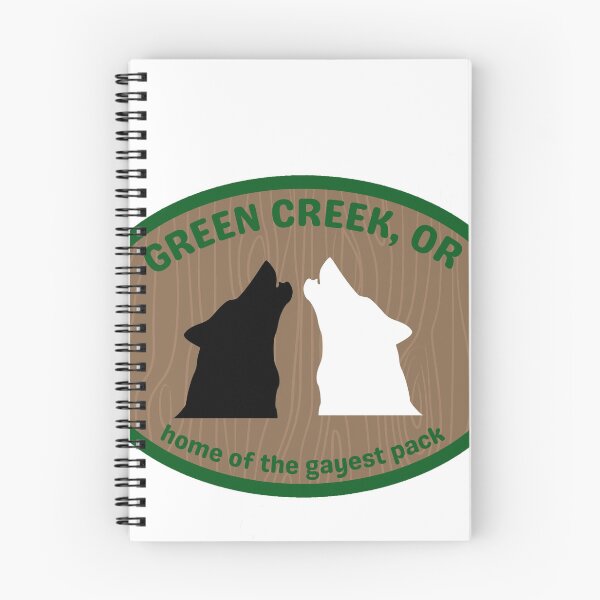 Item preview, green creek sign designed and sold by scrambledemma12.