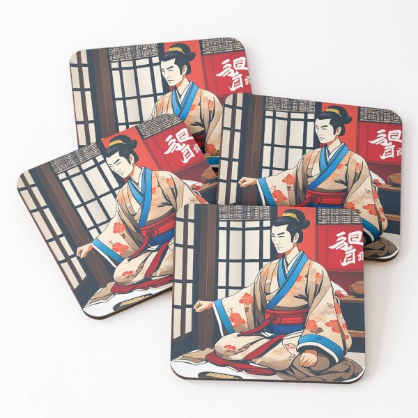 Aperçu de l'œuvre shogun_tokugawa_x017 créée et vendue par CreativeOceanCo.