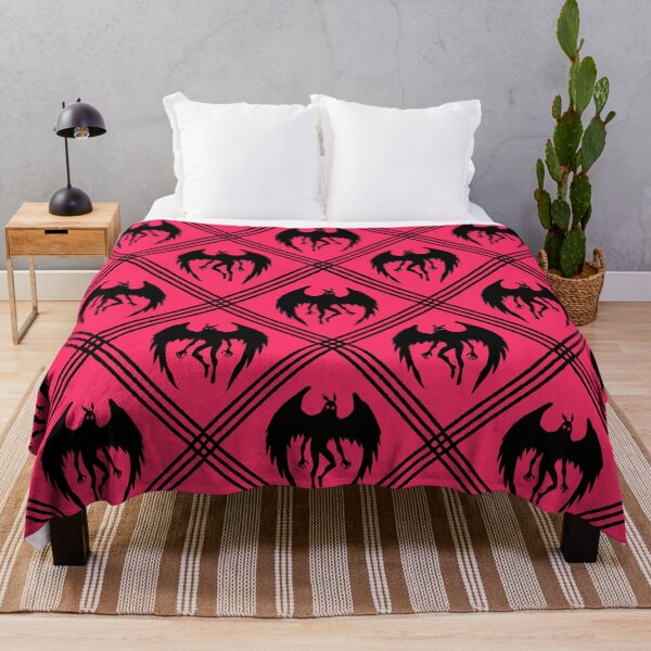 Item preview, Mothman Silhouettes Black on Red designed and sold by Paisley Yazel.