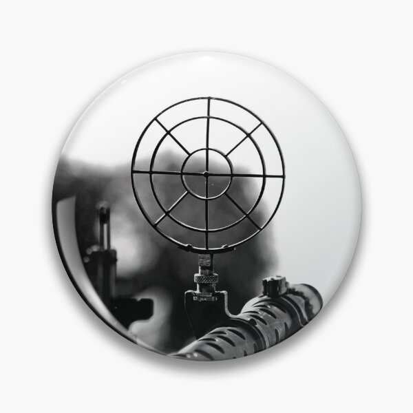 Item preview, WW2 MG42 German Machine gun in action - Black & WHite designed and sold by WartimeTShirts.