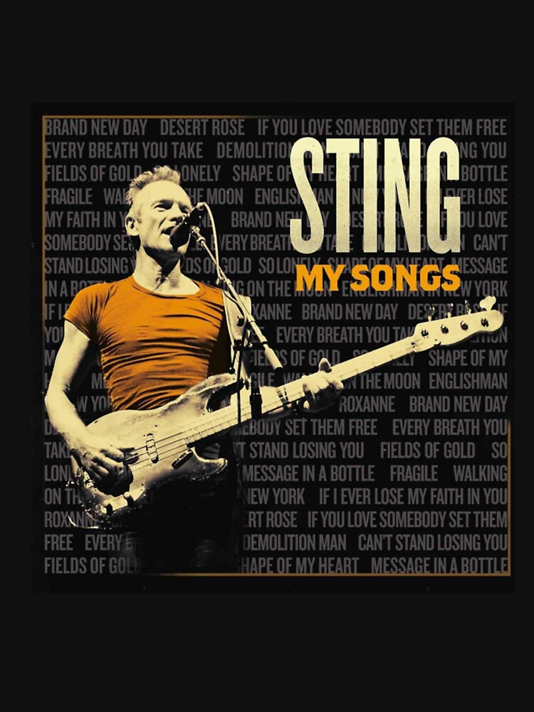 My Songs Sting Tour 2022