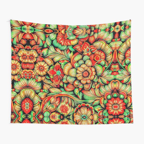 Item preview, all-in,Kalaya Flower Interpretation: Express your fresh start with a Kalaya floral pattern in soft tones. complex pattern and a calm atmosphere designed and sold by Atroce.