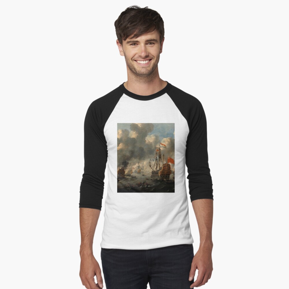 Item preview, Baseball ¾ Sleeve T-Shirt designed and sold by WartimeTShirts.