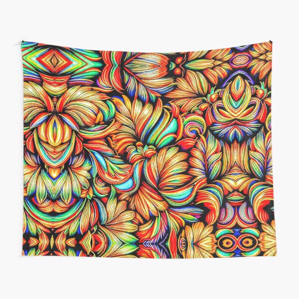 Item preview, all-in,Kalaya Bloom Symbolism: Symbolizes the concept of a new beginning with a Kalaya floral motif with a light tone, human shadow. Intricate patterns and peaceful atmosphere designed and sold by Atroce.