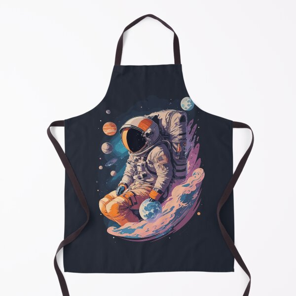 Item preview, Galactic Exploration: Intricate Astronaut Design Amidst Cosmic Wonder designed and sold by TrendyArtInk.