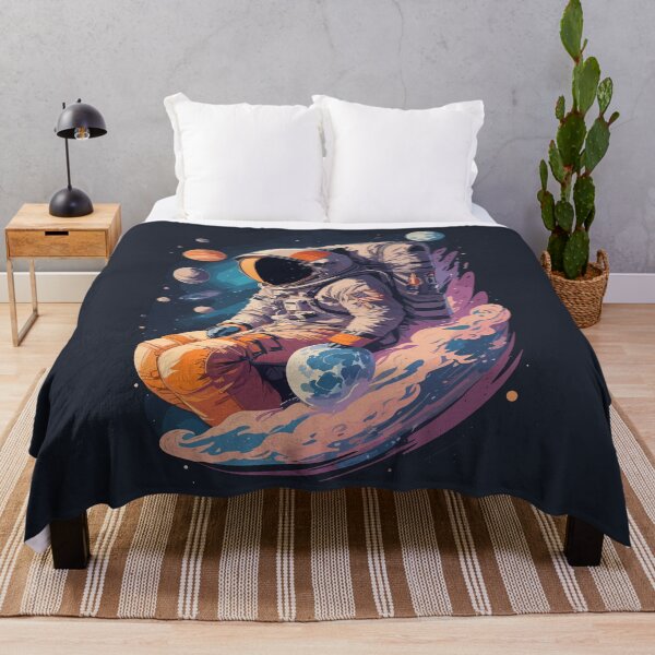 Item preview, Galactic Exploration: Intricate Astronaut Design Amidst Cosmic Wonder designed and sold by TrendyArtInk.