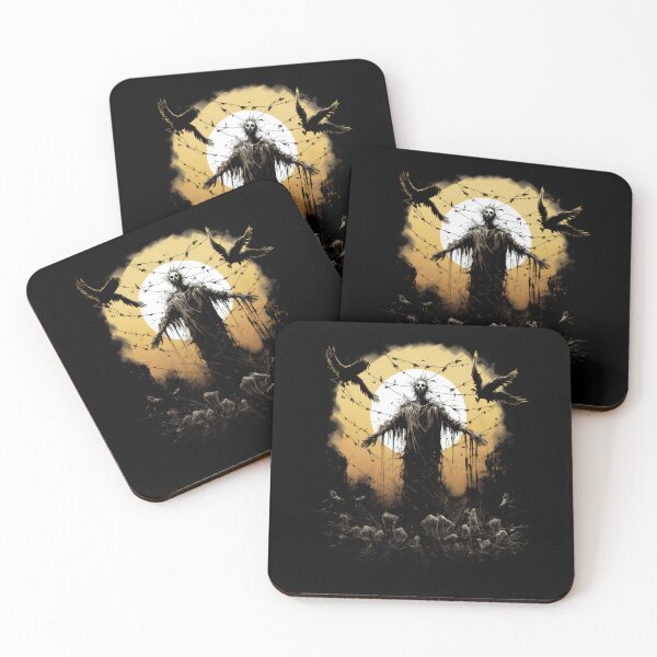 Item preview,  an eerie silhouette of a scarecrow designed and sold by eyestetix.