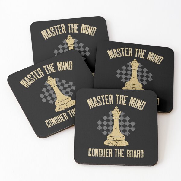 Item preview, master the mind conquer the board, chess players designed and sold by HosvPrint .s.