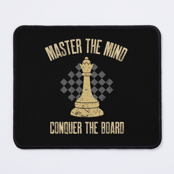 Item preview, master the mind conquer the board, chess players designed and sold by HosvPrint .s.